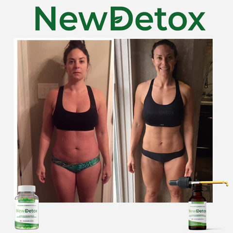 New detox antes e depois