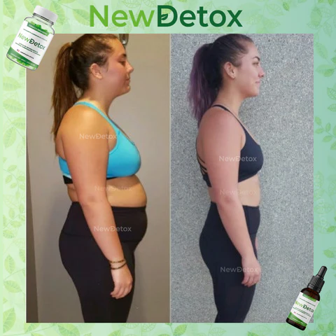 New detox antes e depois de perder peso