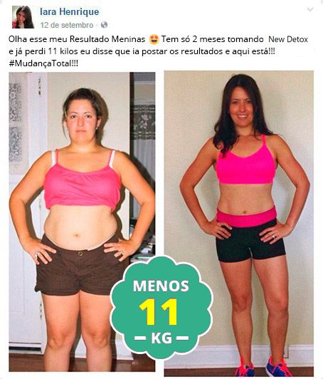 New Detox depoimentos